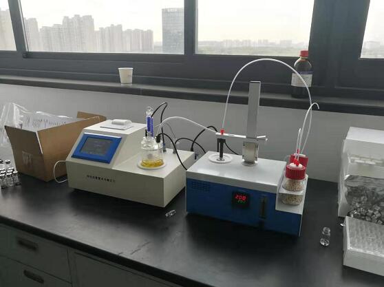 中科院上海硅酸盐研究所交流无机物中的水分检测