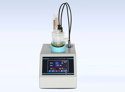 用V-310S库仑法微量水分测定仪直接测定环己烷中的水分