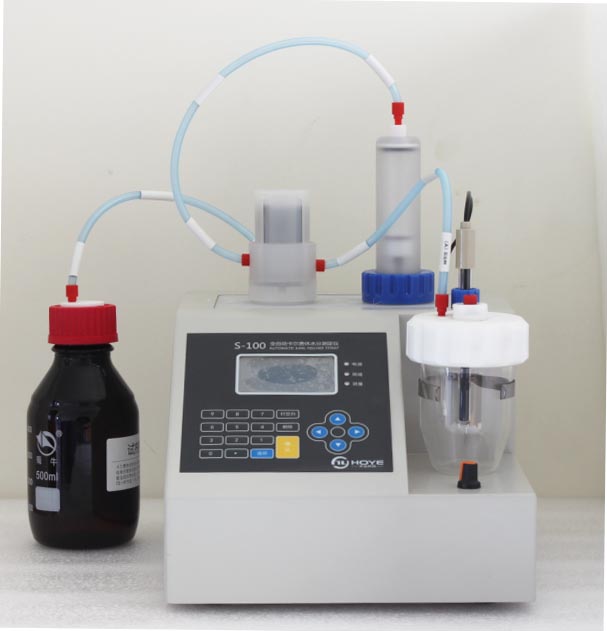 无水甲醇在用卡尔费休水分测定仪分析水分中的作用
